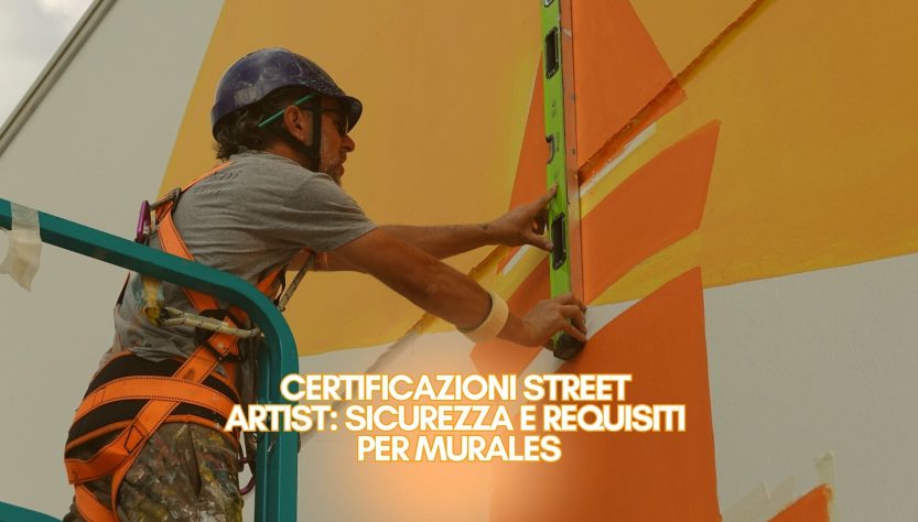 Certificazioni street artist_ sicurezza e requisiti per murales